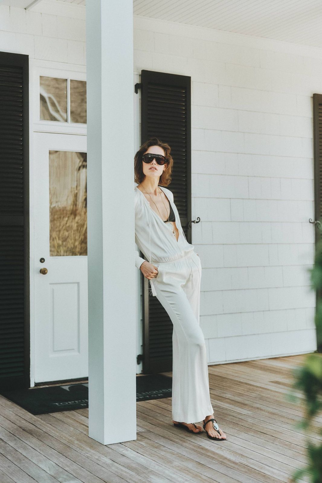 Chic White Wide-Leg Jumpsuit for Beachside Sophistication Chic White Wide-Leg Jumpsuit for Beachside Sophistication — Huntington Beach Outfits 2027