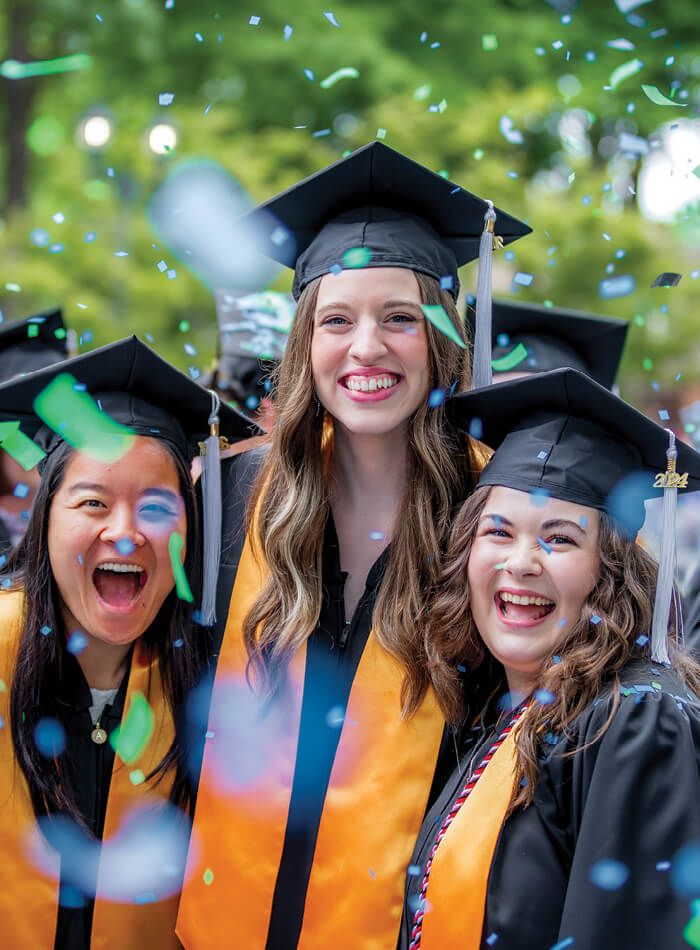 Celebratory Graduation with Academic Gowns and Gold Sashes — Graduation Speaker Outfits 2027