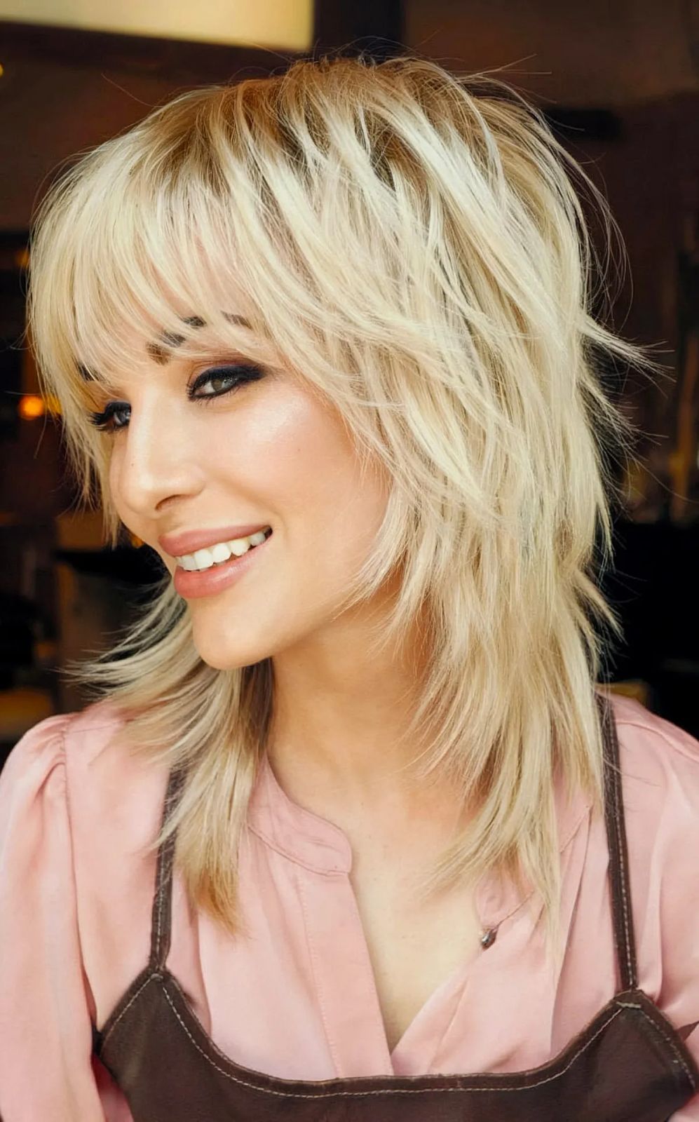 Ash Blonde With Lighter Highlights Visual Idea Ash Blonde With Lighter Highlights Visual Idea — Low Maintenance Bangs 2027