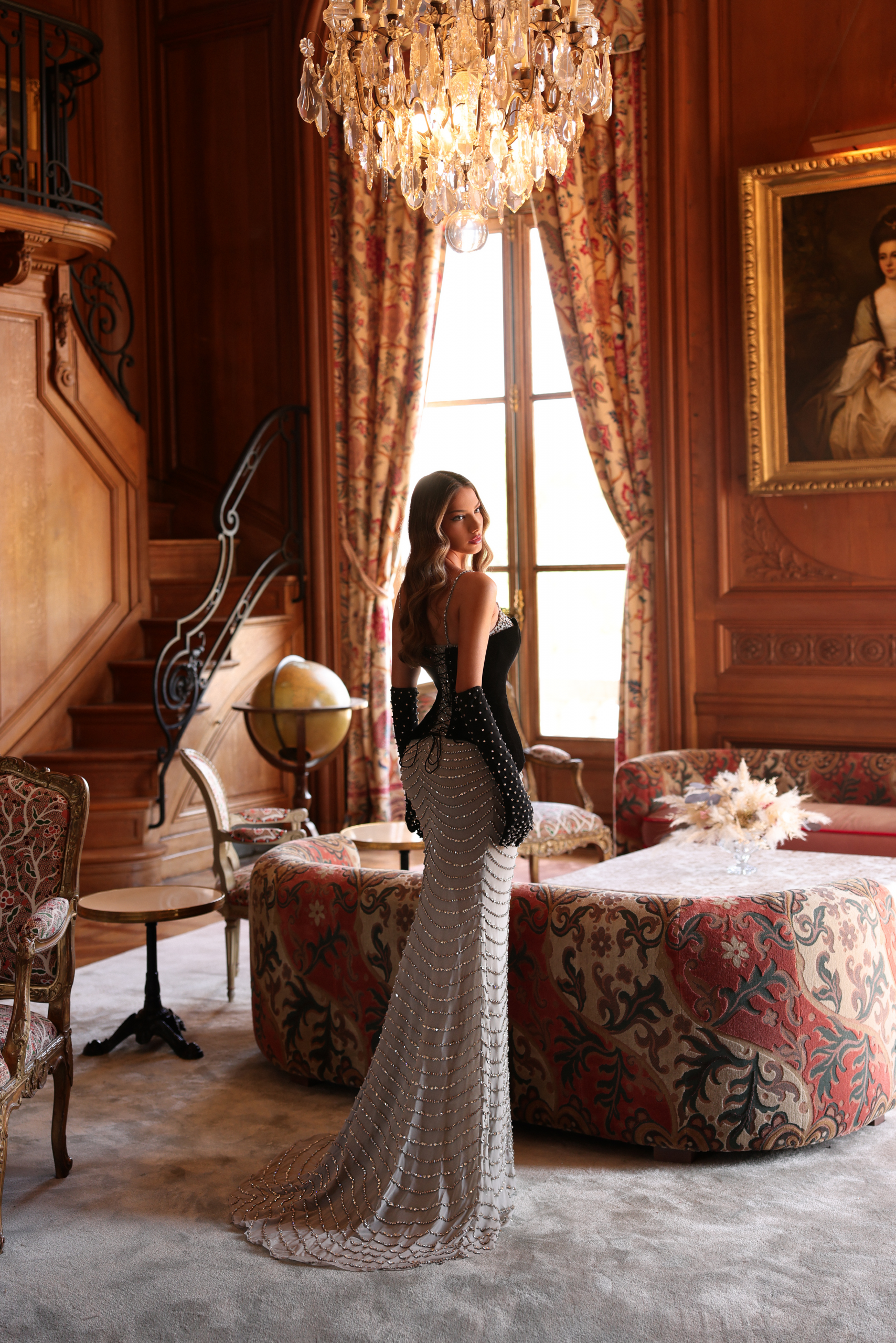 Black Heels Outfit Idea — Silver Dress Outfits 2027