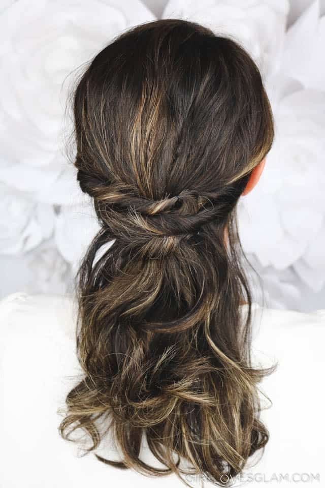 Dark Brown With Blonde Balayage Visual Idea — Down Birthday Hairstyles 2027