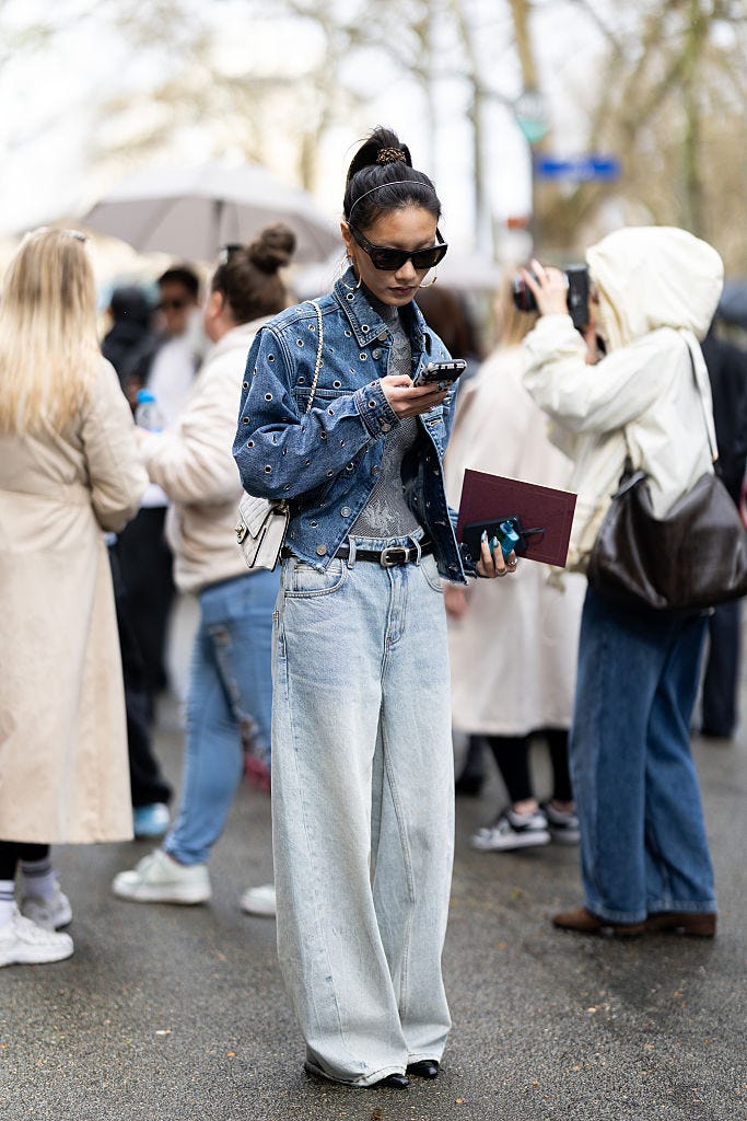 Studded Denim Jacket Elevates Casual Jeans and Tee Studded Denim Jacket Elevates Casual Jeans and Tee — Casual Outfits 2027