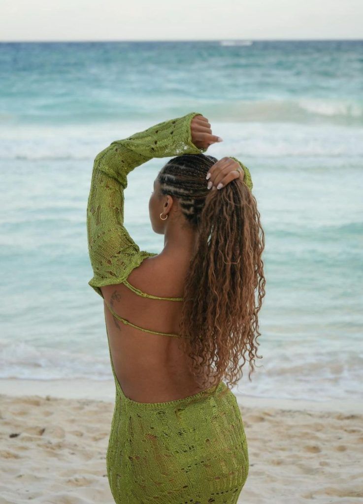 Braided High Ponytail With Waves Braided High Ponytail With Waves — Heatless Hairstyles 2027