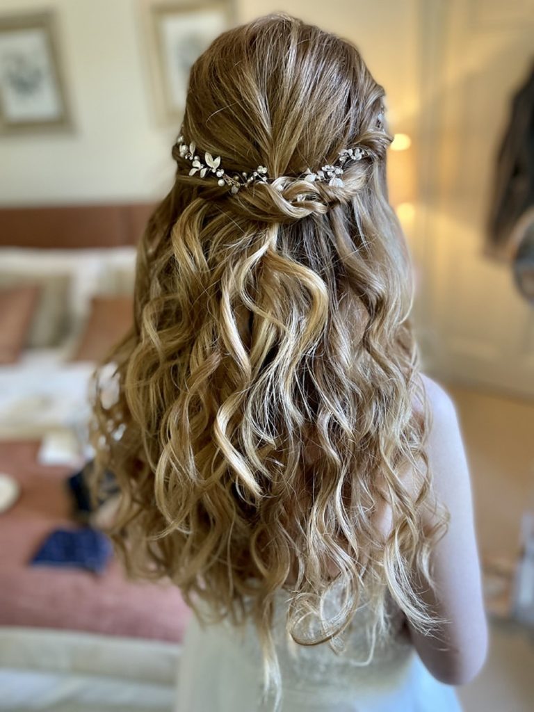 Braided Sections With Loose Waves — Half Up Half Down 2027