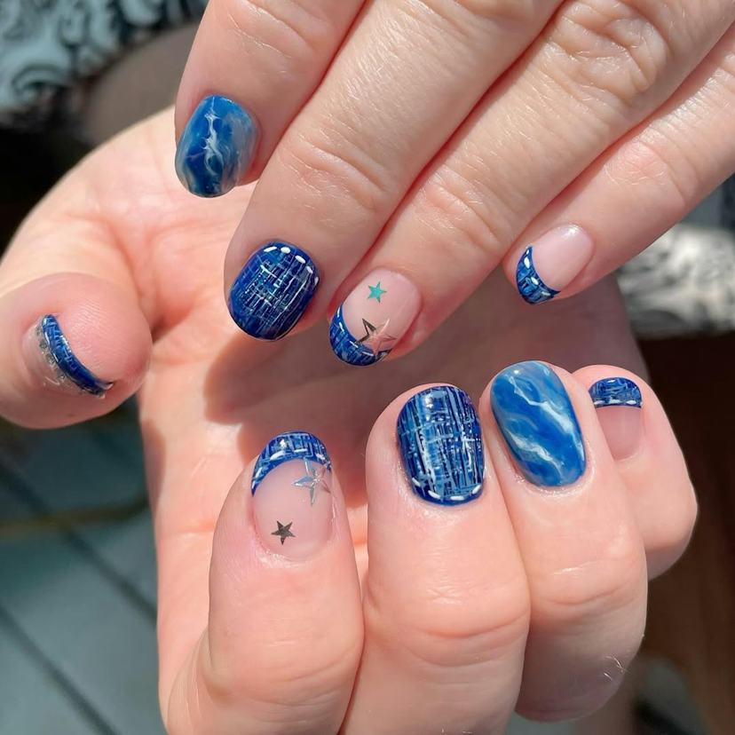 Summer Visual Idea Summer Visual Idea — Denim Nails 2027