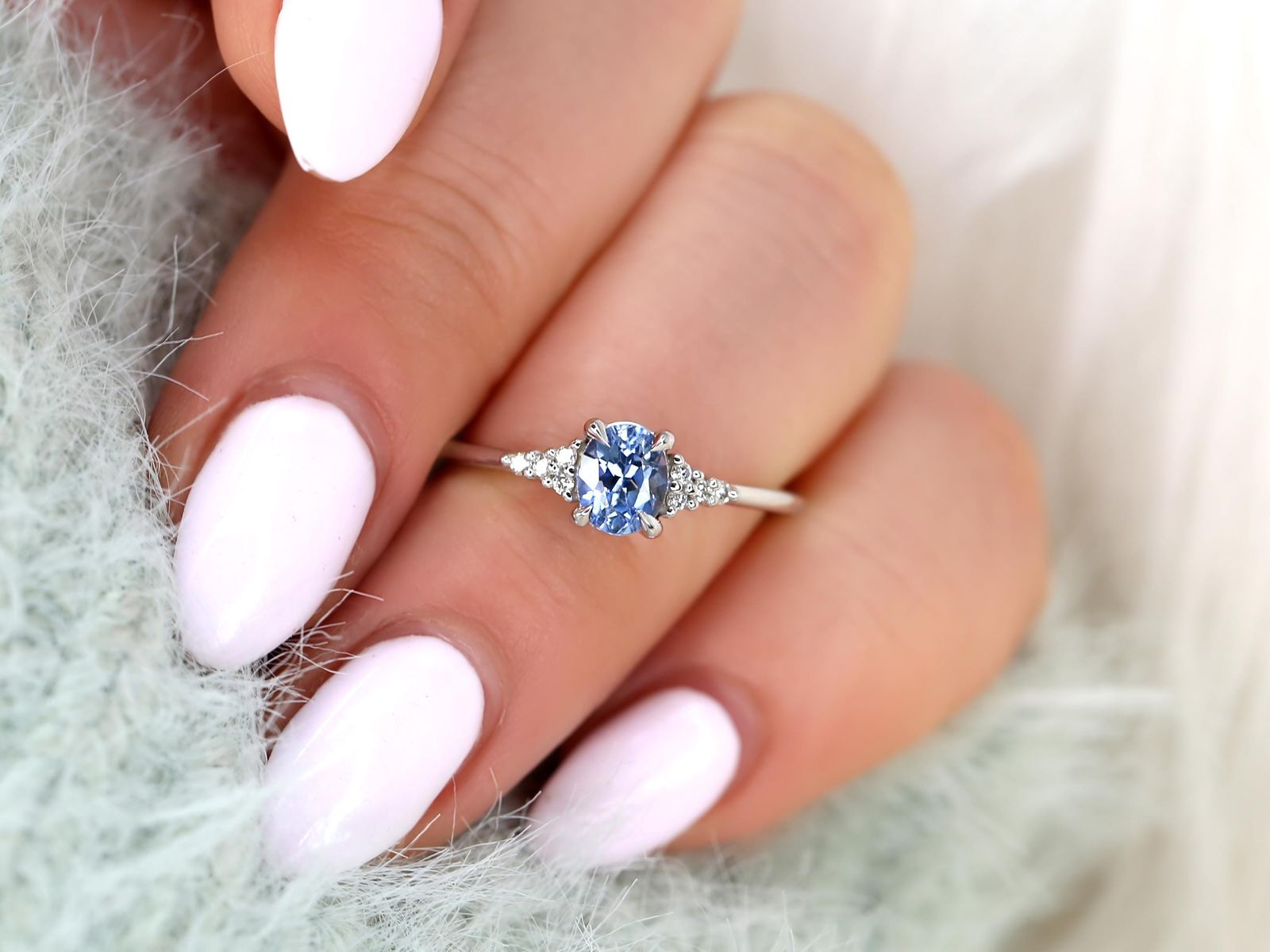 Minimalist Accent On Ring Finger Visual Idea Minimalist Accent On Ring Finger Visual Idea — Anniversary Nails 2027