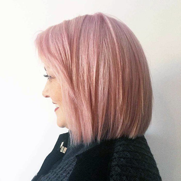 Collarbone Soft Pink Straight Bob Collarbone Soft Pink Straight Bob — Pink Bob 2027