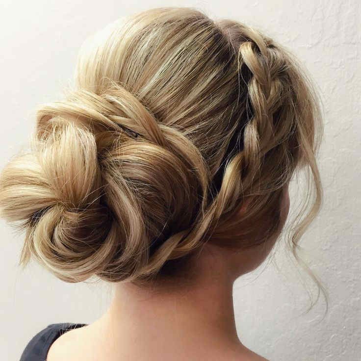 Intricate Updo With Braids and Twists Intricate Updo With Braids and Twists — Summer Updos 2027