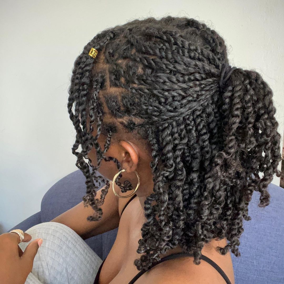 Medium Visual Idea Medium Visual Idea — Twists Easy Hairstyles 2027