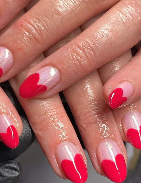 Glossy With Pearlescent Sheen Visual Idea Glossy With Pearlescent Sheen Visual Idea — Love Nails 2027