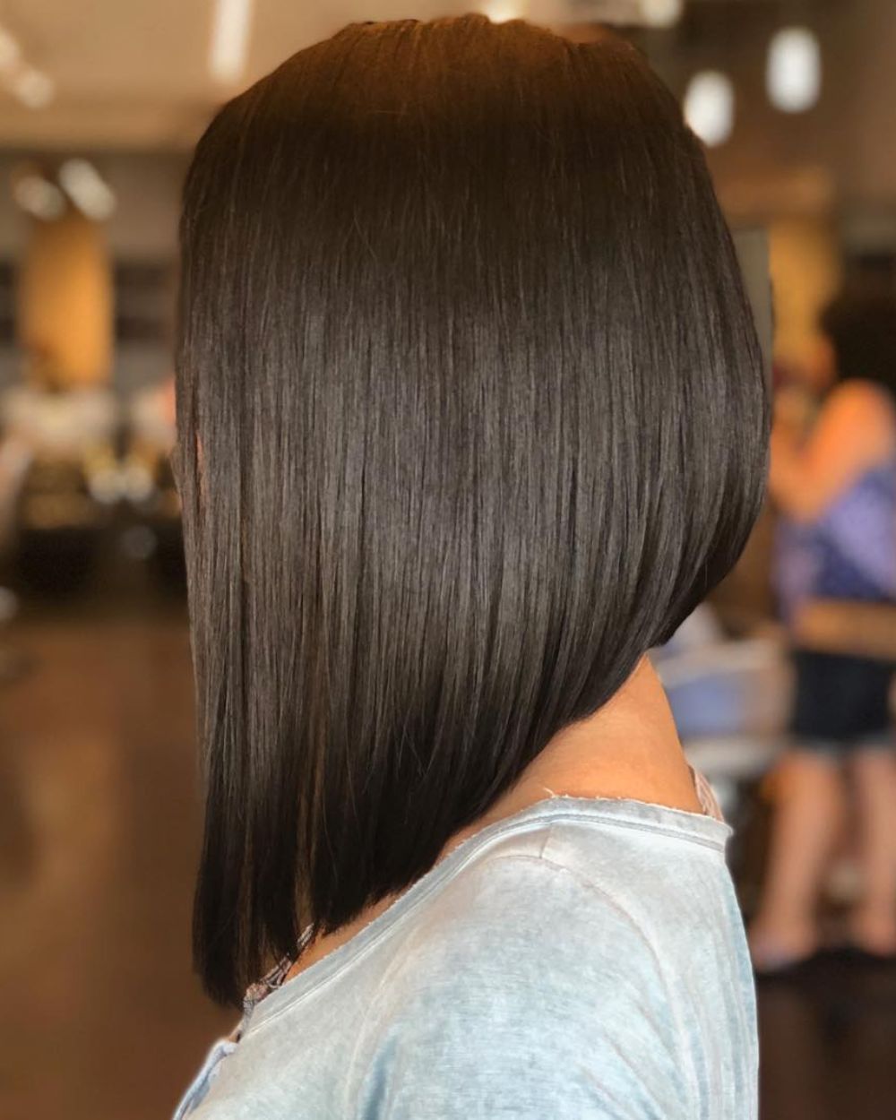 Angled Bob Visual Idea Angled Bob Visual Idea — Winter Haircuts 2027 for Round Faces
