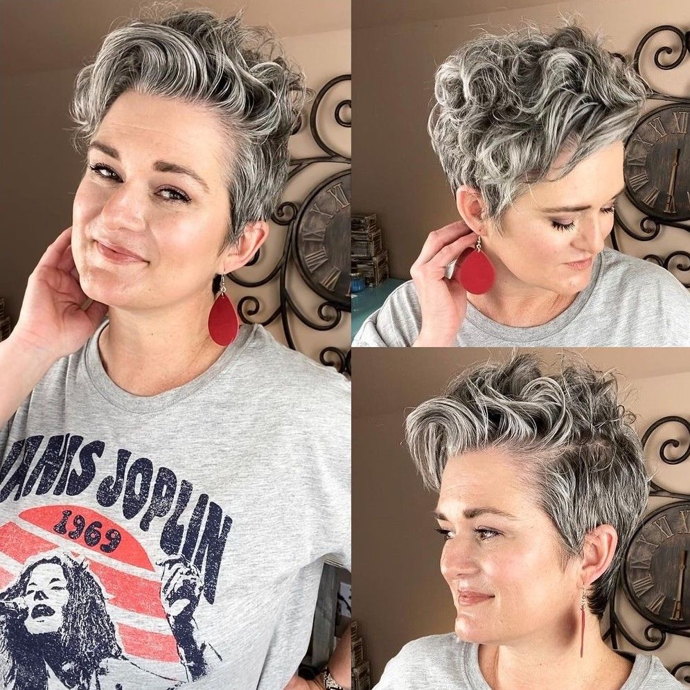 Dark Brown Visual Idea Dark Brown Visual Idea — Pixie 2027 for Curly Hair