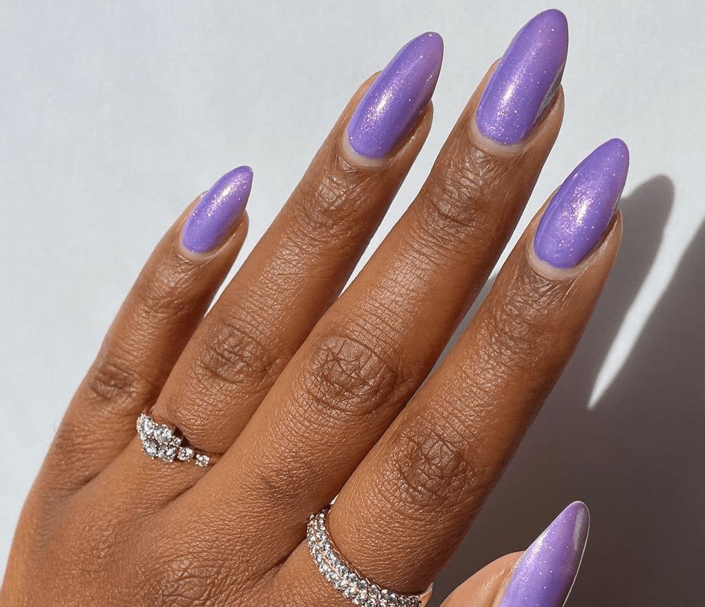 Pale Lavender to White Ombré Stiletto Pale Lavender to White Ombré Stiletto — Lavender Stiletto Nails 2027