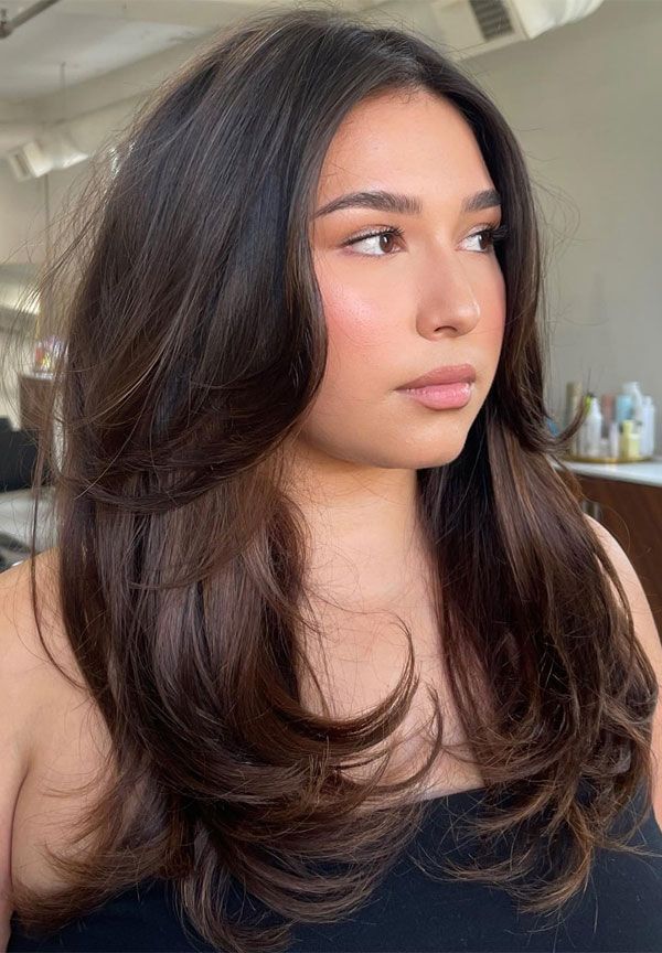 No Bangs Visual Idea No Bangs Visual Idea — Subtle Layered Haircut 2027