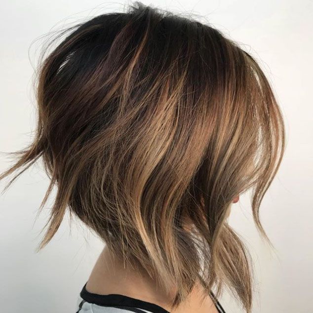 Collarbone Choppy Bob With Chunky Blonde Highlights — Chunky Highlights Bob 2027
