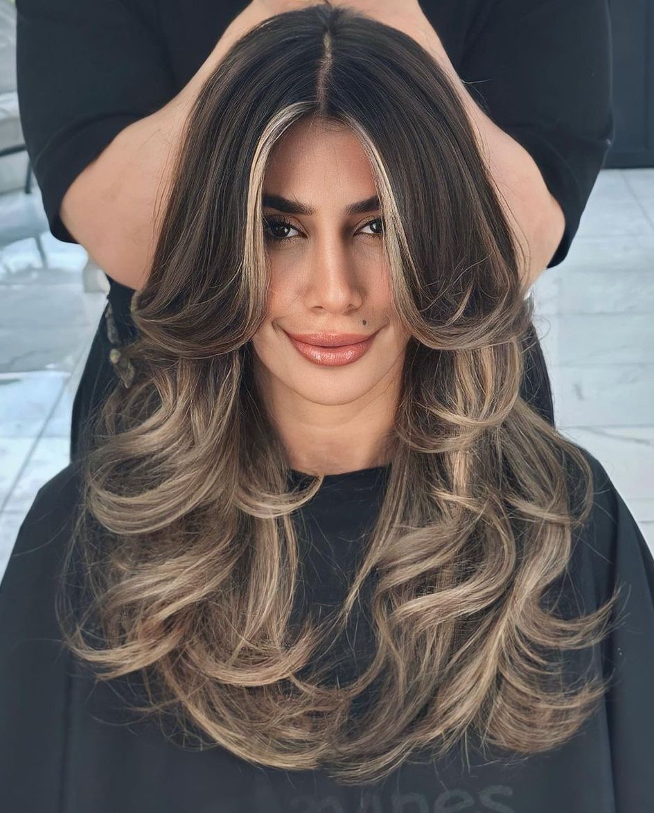 Blowout With Soft Waves Visual Idea — Subtle Butterfly Cut 2027