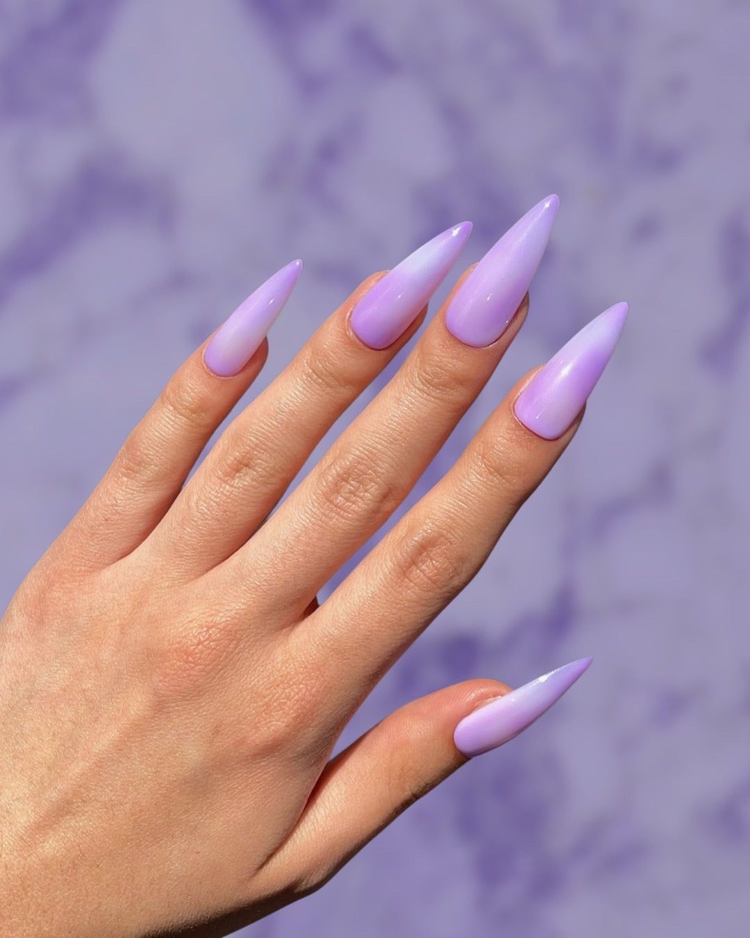 Shimmer Pearlescent Visual Idea Shimmer Pearlescent Visual Idea — Lavender Stiletto Nails 2027
