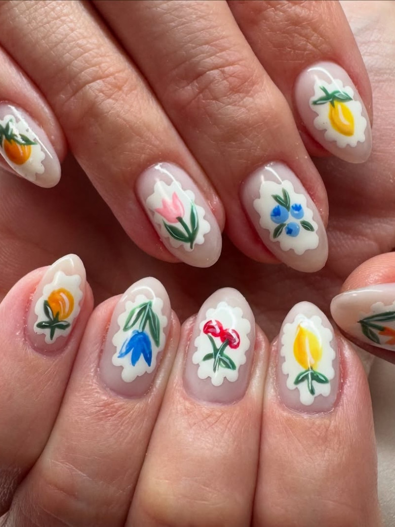 Spring Summer Visual Idea Spring Summer Visual Idea — Floral Nails 2027
