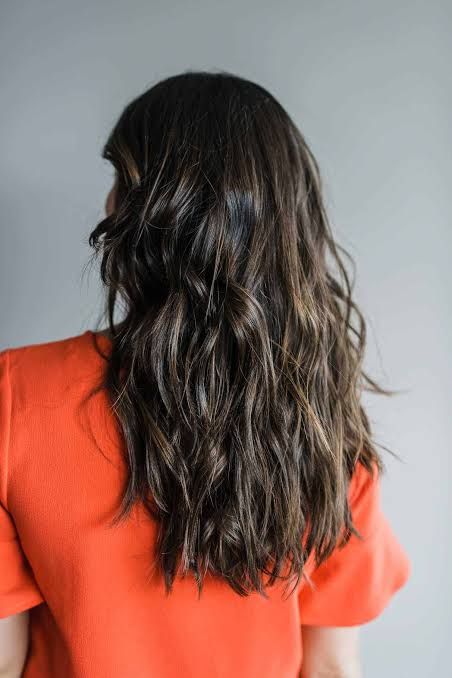 Dark Brown With Subtle Highlights Visual Idea — Beach Waves 2027