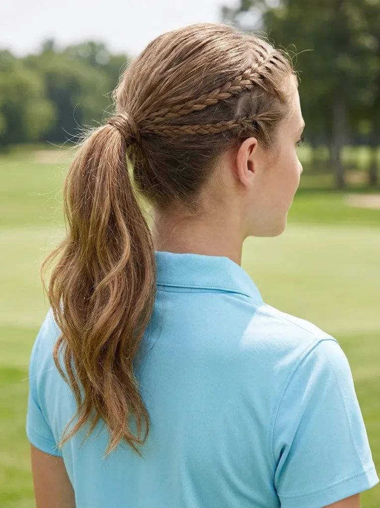 Medium Brown Visual Idea — Golf Hairstyles 2027