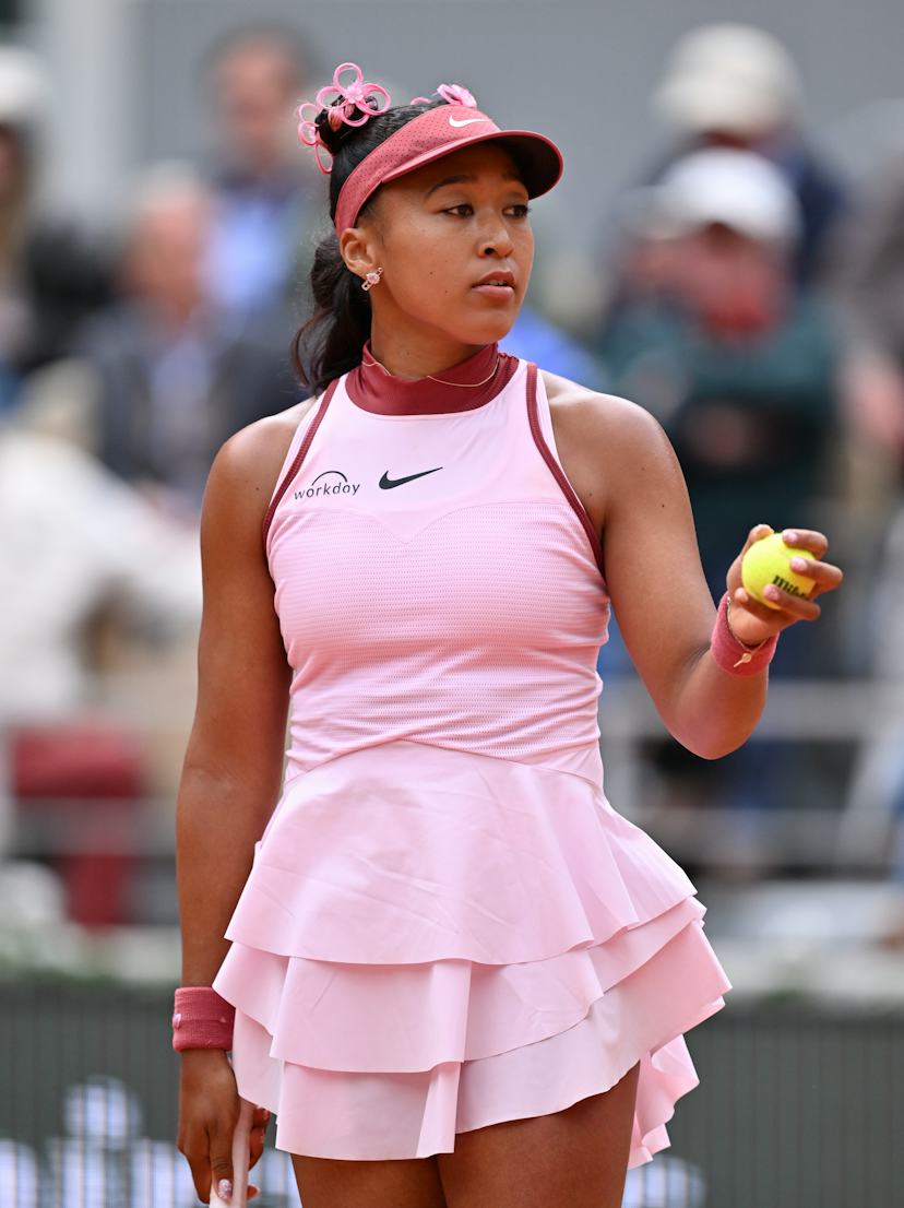 Low Ponytail With Pink Accessories Low Ponytail With Pink Accessories — Tennis Hairstyles 2027