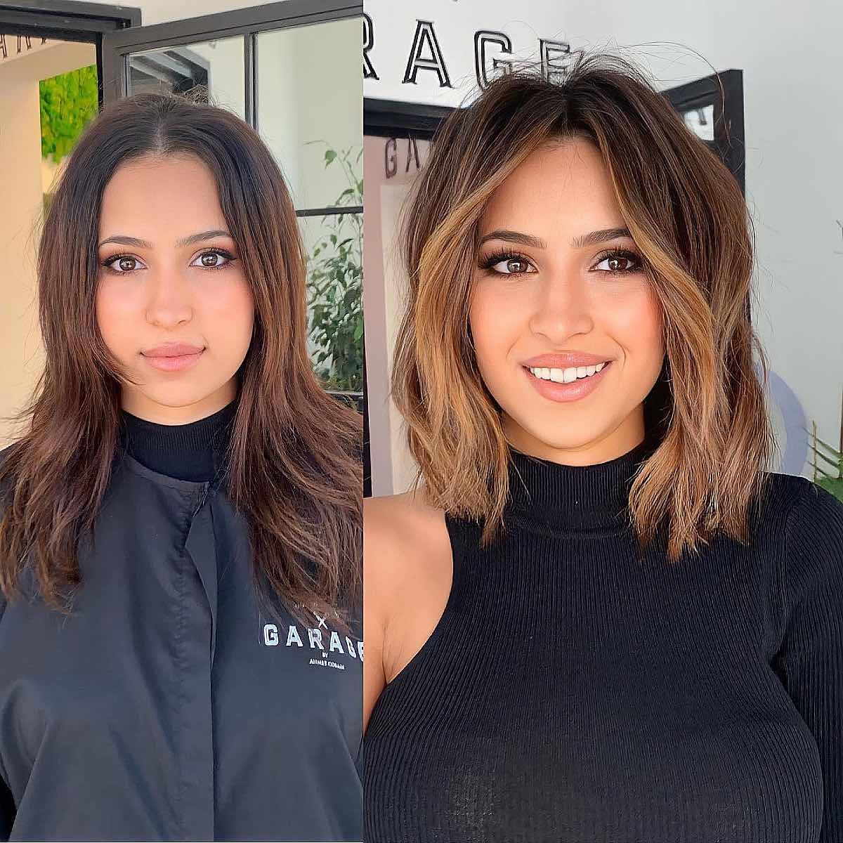 Middle Visual Idea Middle Visual Idea — Hairstyles 2027 for Heart Face