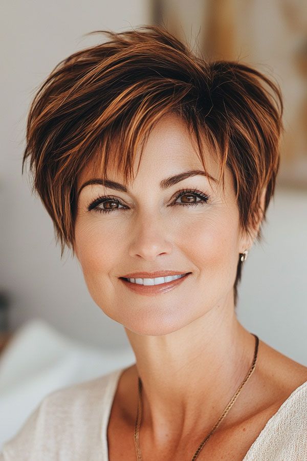 Visual Idea — A Layered Pixie Cut With Short Visual Idea — A Layered Pixie Cut With Short — Ombre Pixie 2027