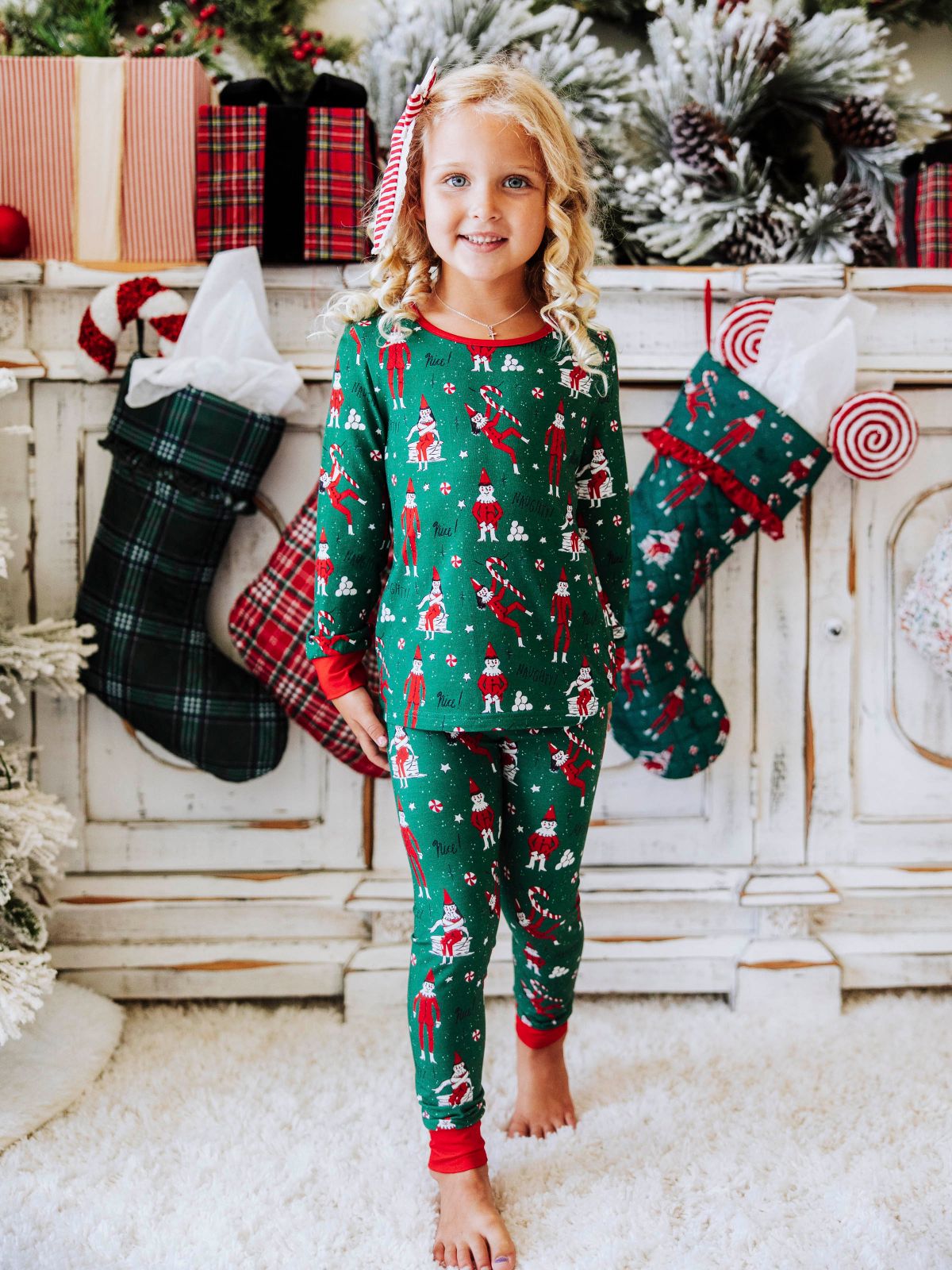 Festive Holiday Pajama Set for Cozy Nights Festive Holiday Pajama Set for Cozy Nights — Toddler Girl Outfits 2027