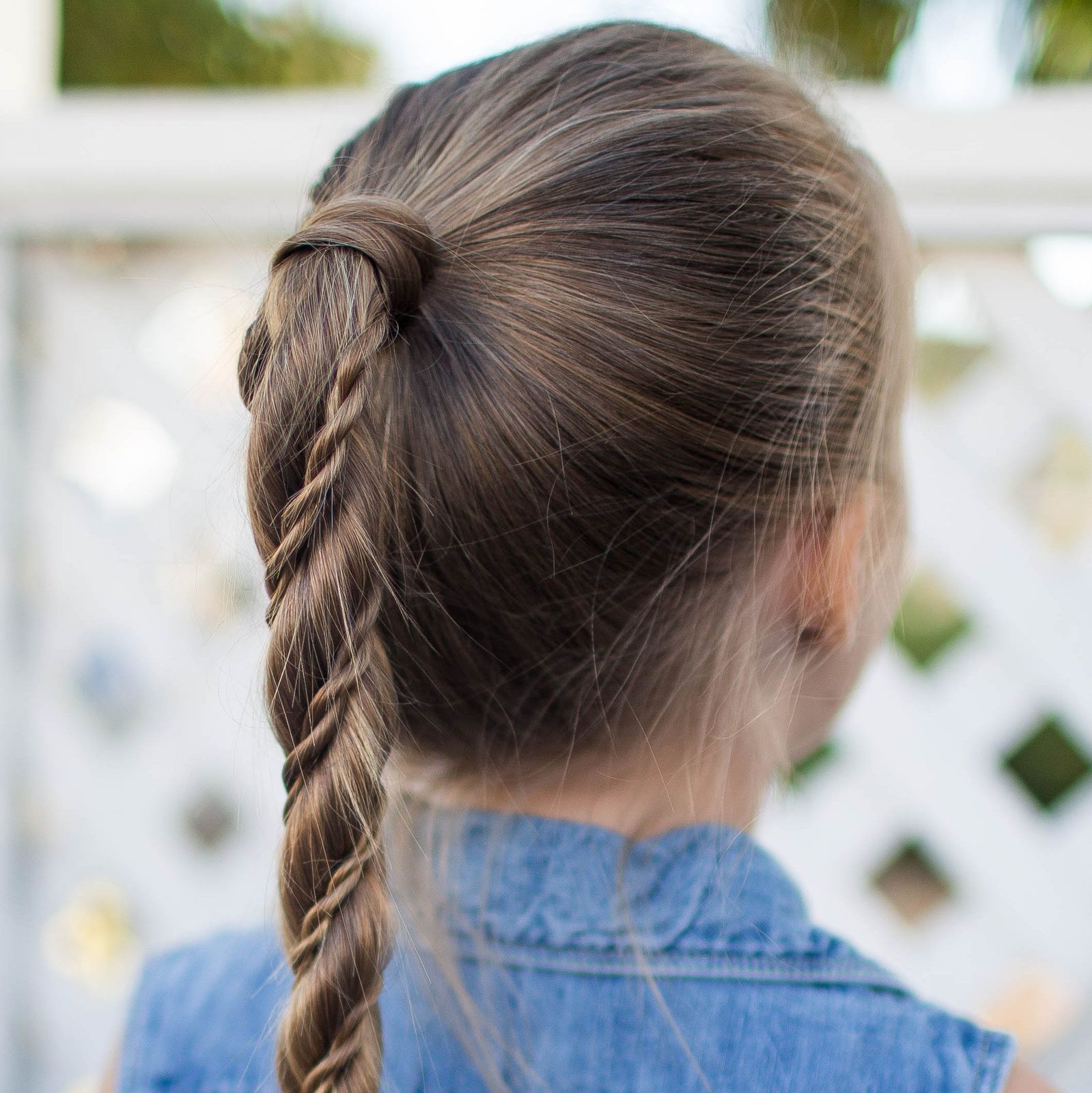 Twisted Ponytail With Braided Tail Twisted Ponytail With Braided Tail — Ponytail Hairstyles 2027 for School