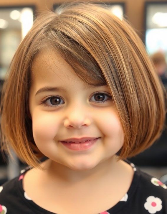 Middle Visual Idea — Bob 2027 for Little Girls
