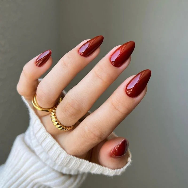 Dark Red Visual Idea Dark Red Visual Idea — Dark Red Nails 2027