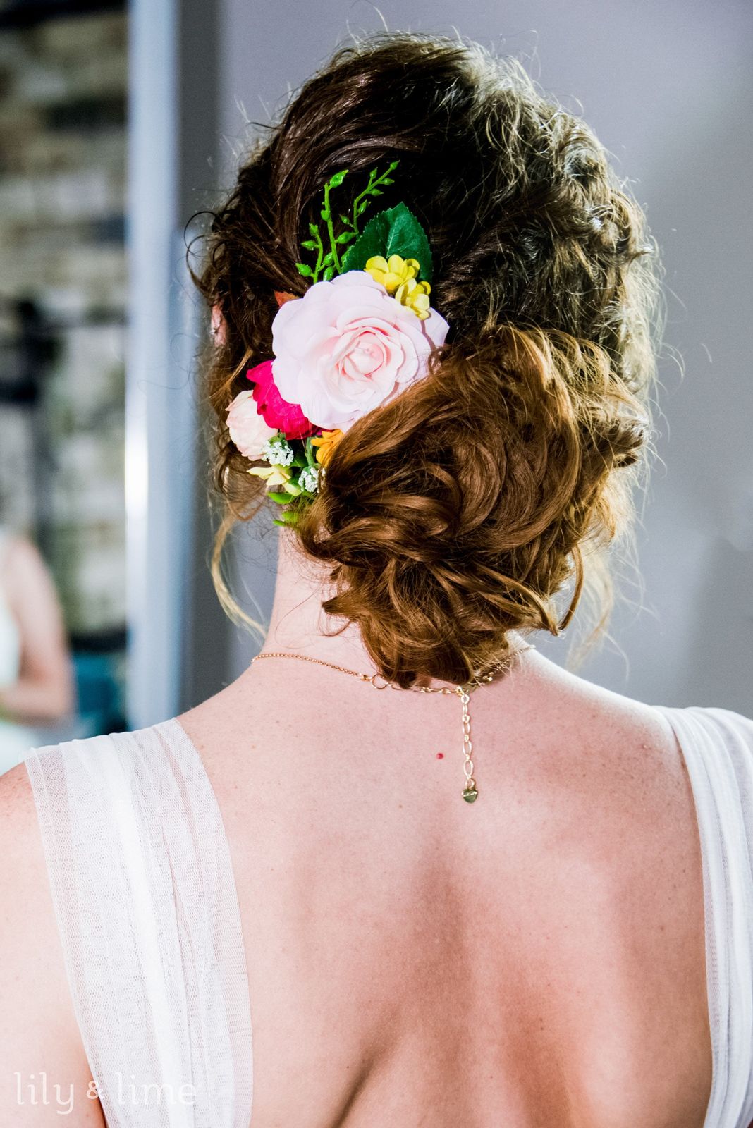 Back View Visual Idea Back View Visual Idea — Wedding Hairstyles 2027 with Weave