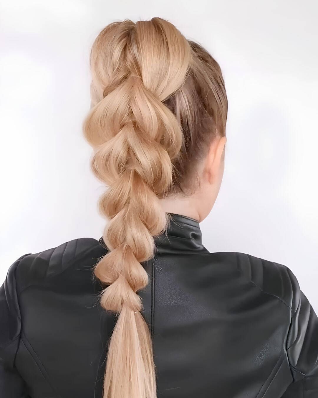 Light Blonde Visual Idea — Ponytail Hairstyles 2027 for Shoulder Length Hair