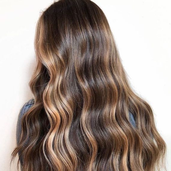 Layers Caramel and Blonde Highlights on Dark Brown Layers Caramel and Blonde Highlights on Dark Brown — Highlights Trends 2027