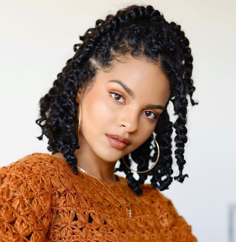 Collarbone Passion Twists Half Up Half Down Collarbone Passion Twists Half Up Half Down — Twists Easy Hairstyles 2027