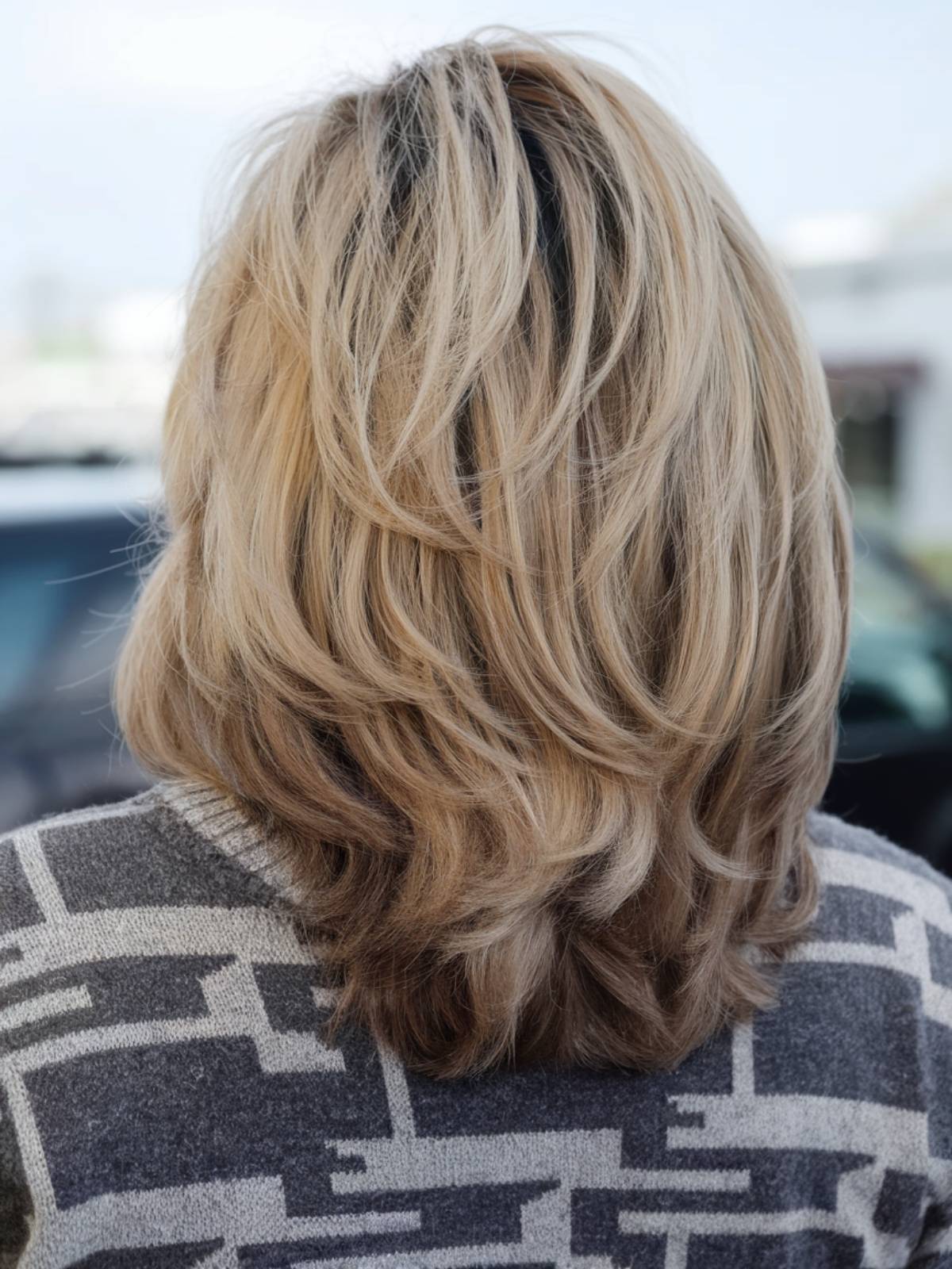 Honey Blonde Blowout with Soft Waves Honey Blonde Blowout with Soft Waves — Prom Hairstyles 2027 for Medium Hair