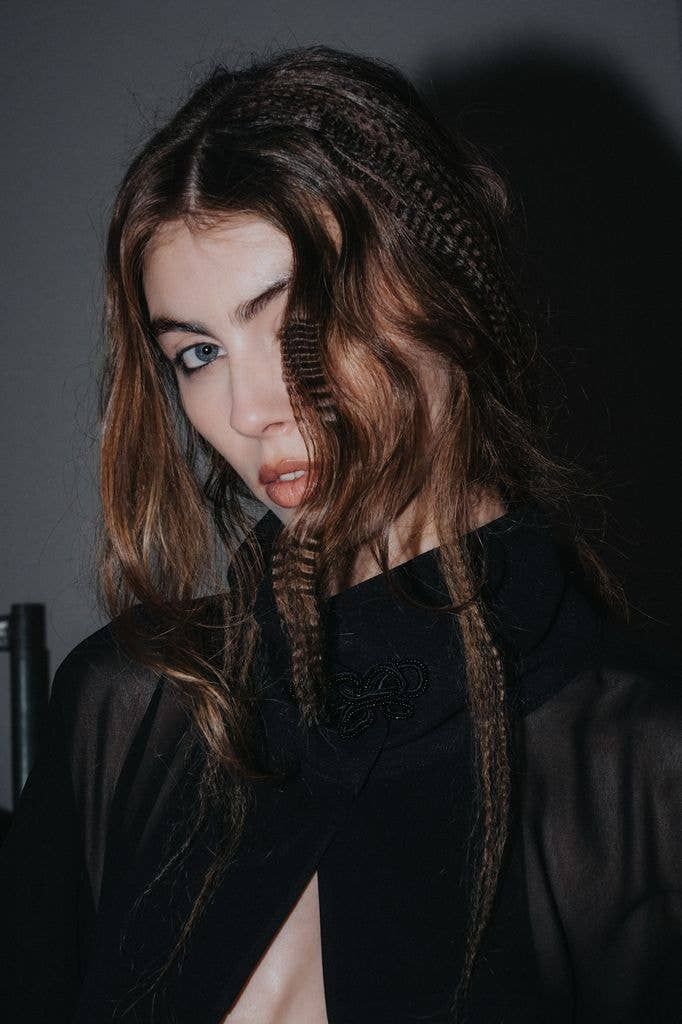 Mid-Back Length Visual Idea — Crimped Hairstyles 2027