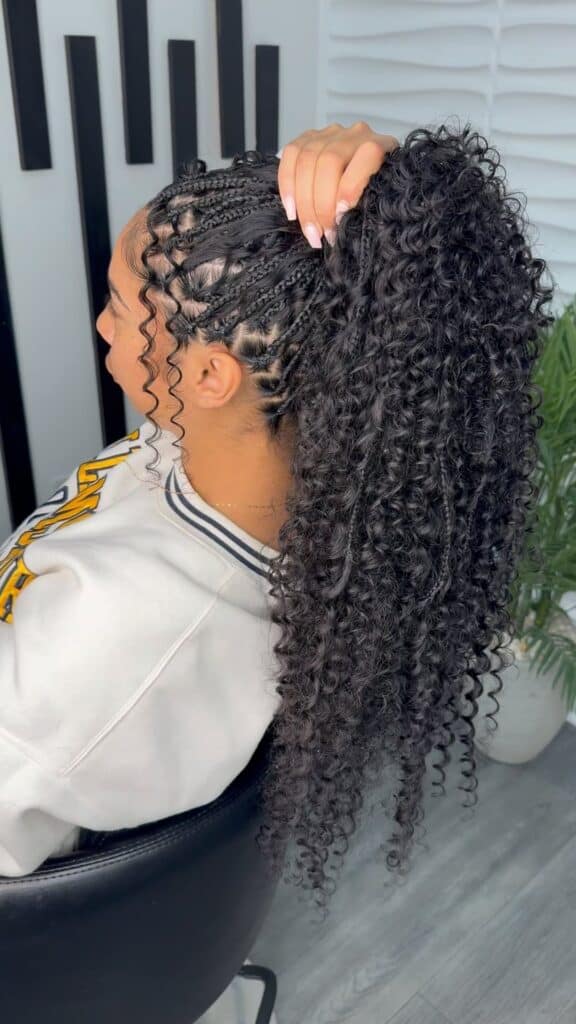 Mid-Back Thick Braids with Brown/Blonde Highlights Mid-Back Thick Braids with Brown/Blonde Highlights — Bora Bora Braids 2027