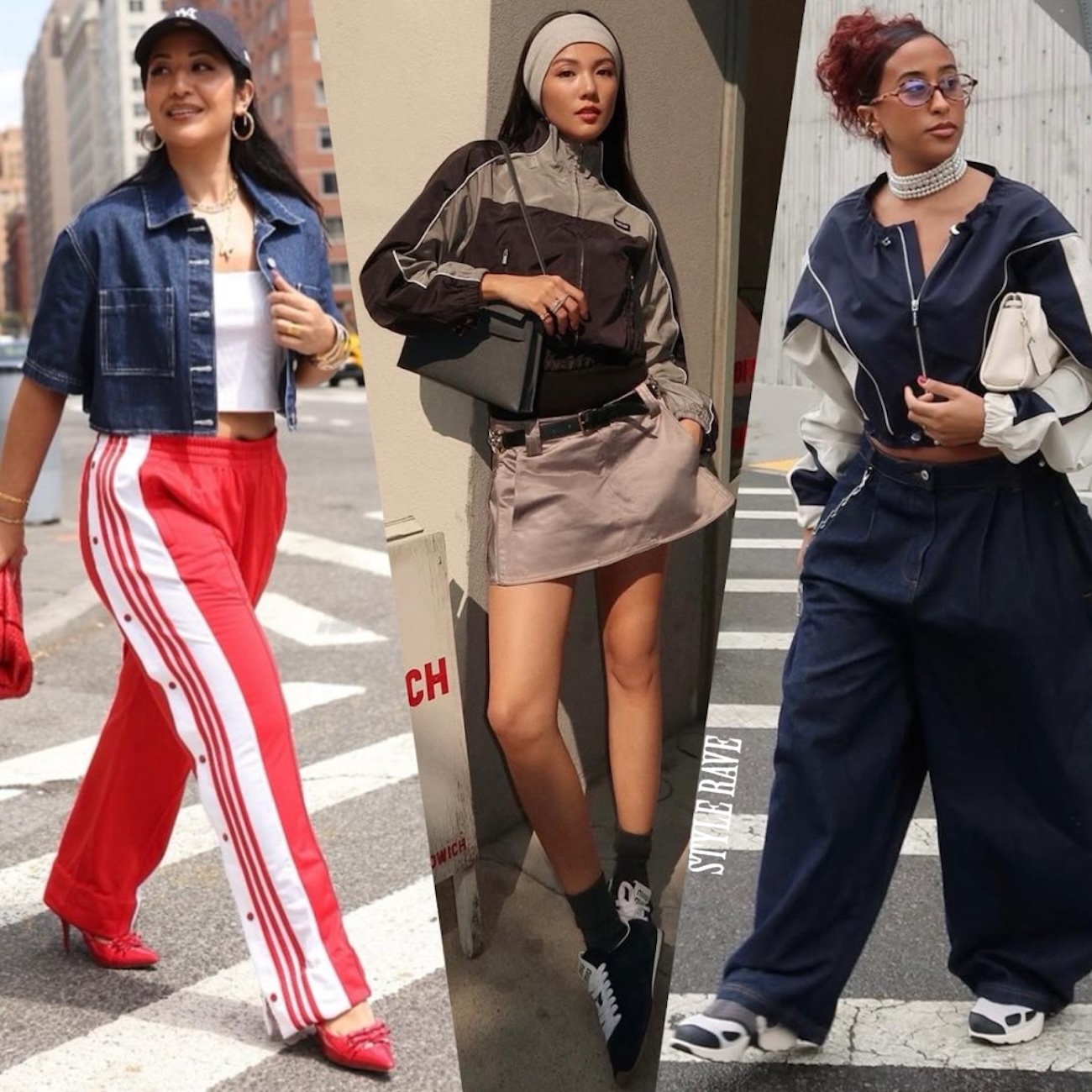 Denim Jacket and Track Pants: A Casual Classic Denim Jacket and Track Pants: A Casual Classic — Sporty Chic Outfits 2027