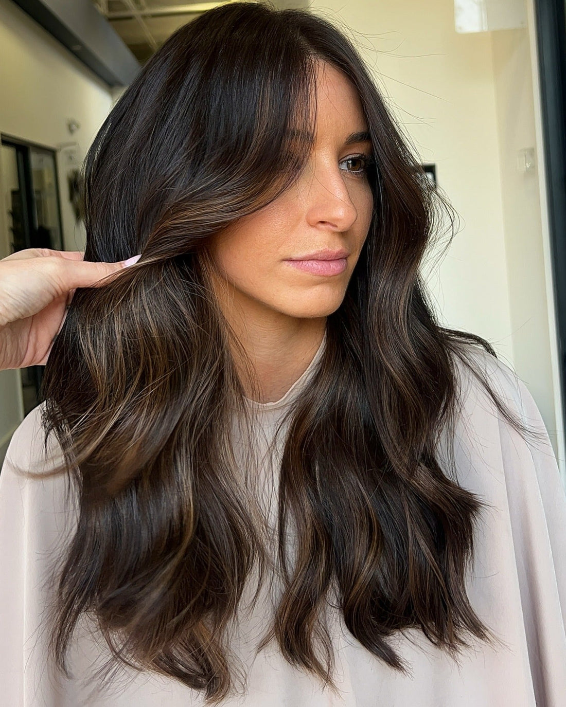 Curtain Bangs Visual Idea Curtain Bangs Visual Idea — Caramel Highlights 2027
