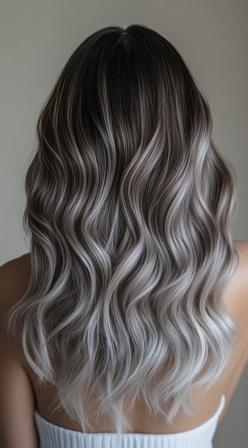 Dark Roots Ash Blonde Balayage Visual Idea Dark Roots Ash Blonde Balayage Visual Idea — Blonde Hair 2027 with Dark Roots