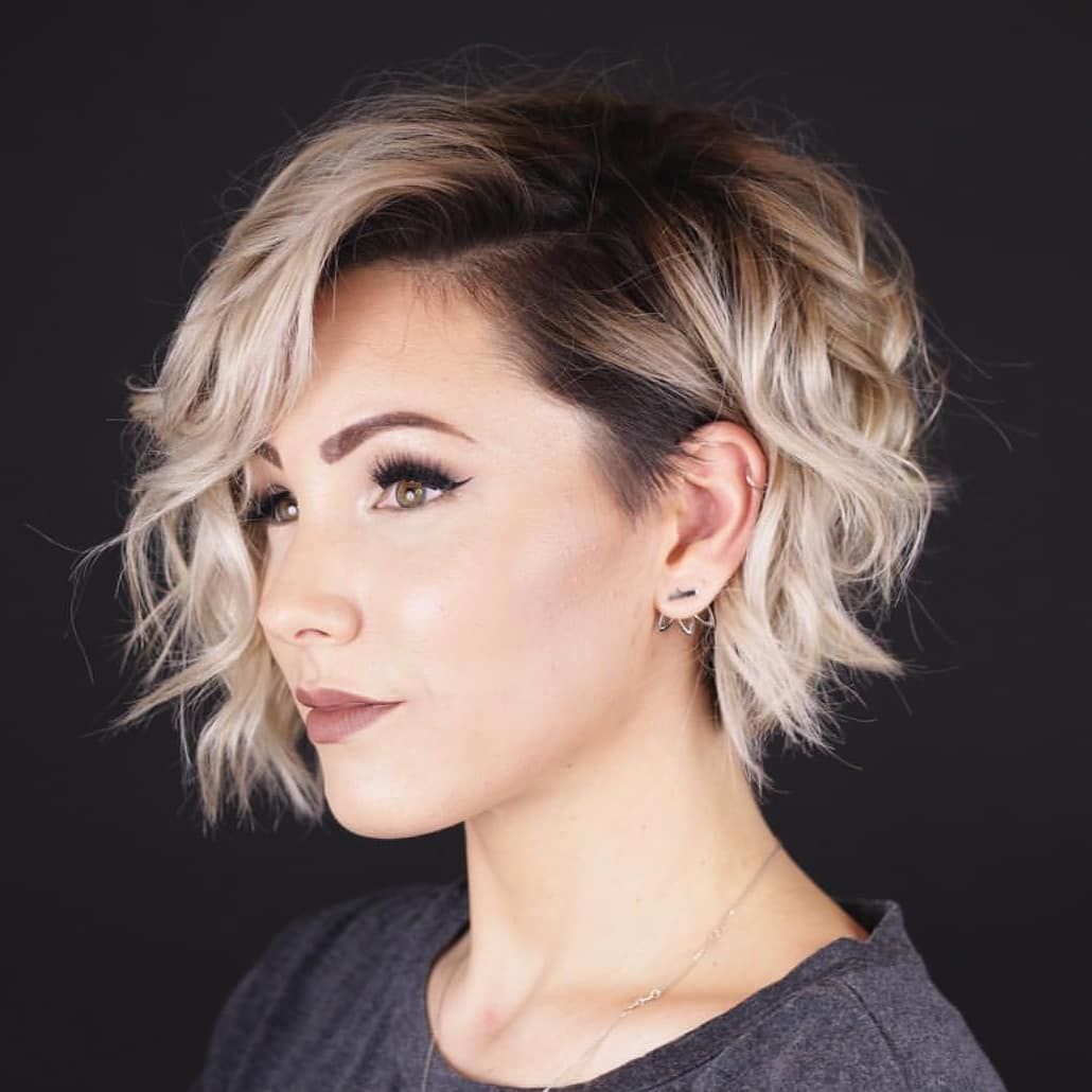 Ash Blonde Bob With Dark Roots — Blonde Hair 2027 for Hazel Eyes
