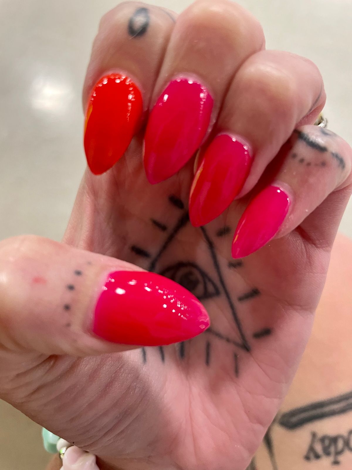 Summer Visual Idea Summer Visual Idea — Neon Stiletto Nails 2027