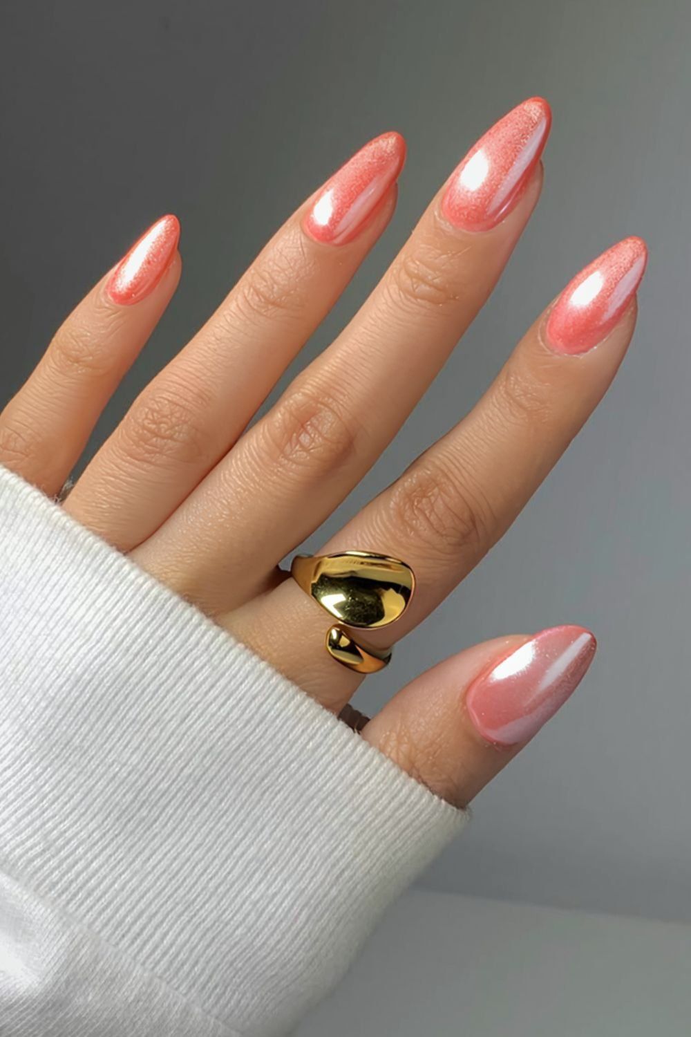 Visual Idea Visual Idea — Peach Chrome Nails 2027