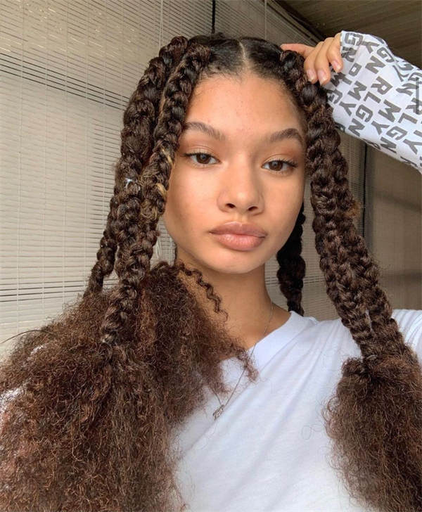 Thick Braided Strands Thick Braided Strands — 4C Hairstyles 2027