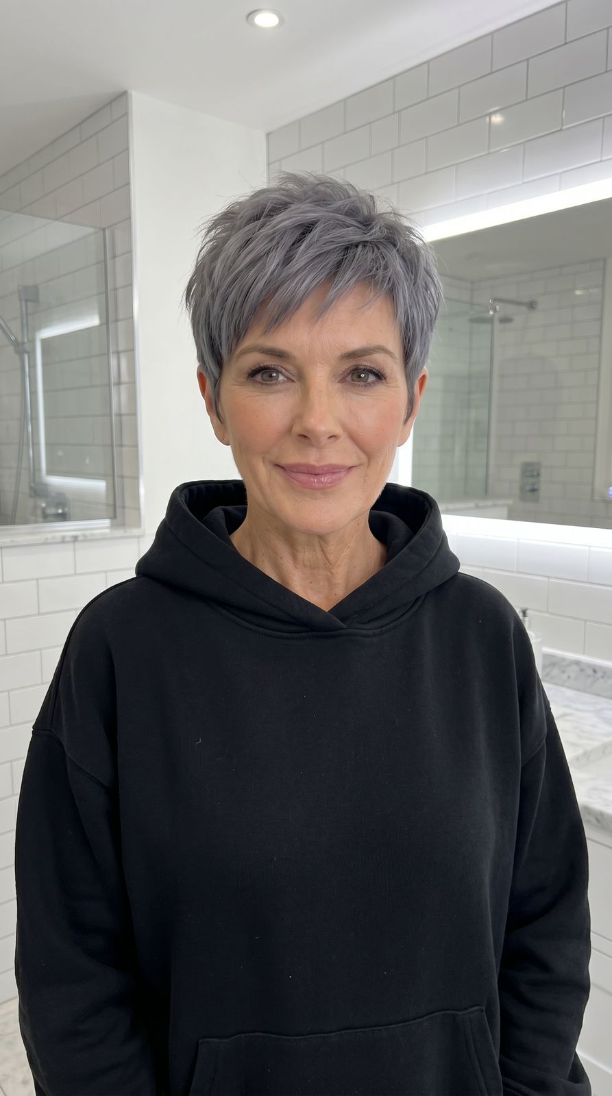 Grey Visual Idea Grey Visual Idea — Pixie 2027 for Women Over 40