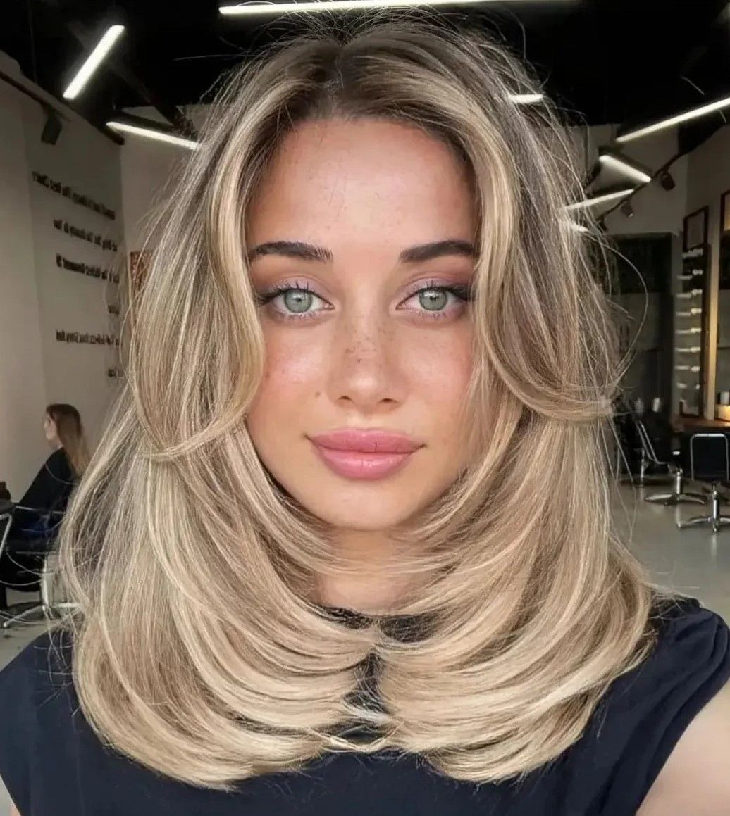 Neutral Blonde With Soft Waves Neutral Blonde With Soft Waves — Old Money Hair Color 2027