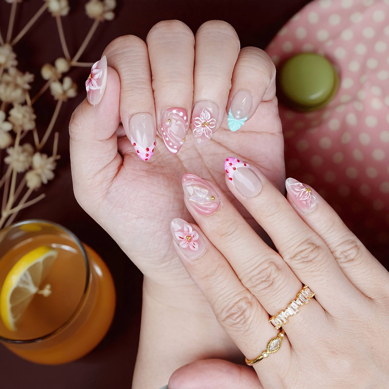 Sheer Nude Petal French Gradient Sheer Nude Petal French Gradient — Painted Petal Nails 2027