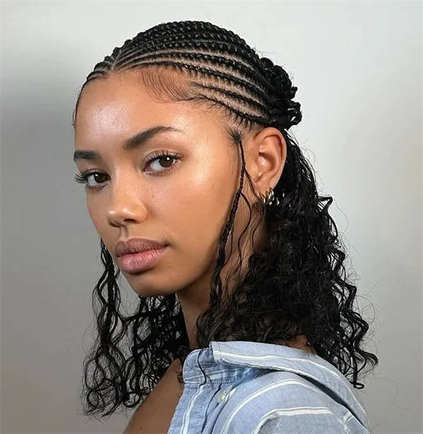 Shoulder Visual Idea Shoulder Visual Idea — Cornrow Braided Hairstyles 2027