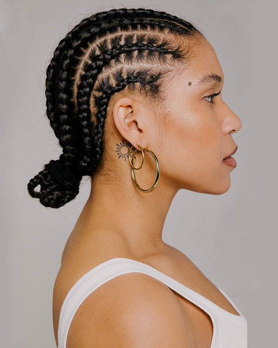 Black Visual Idea Black Visual Idea — Quick Gym Hairstyles 2027